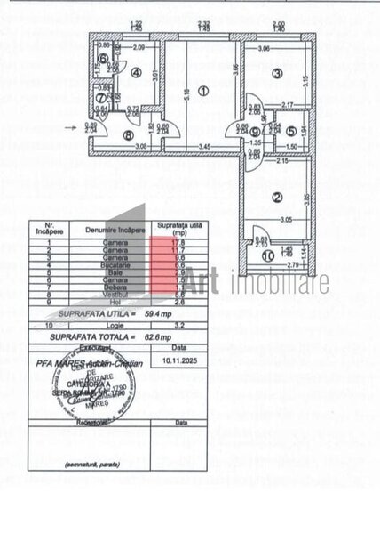 Obregia, Piata Straduintei, vanzare apartament 3 camere.